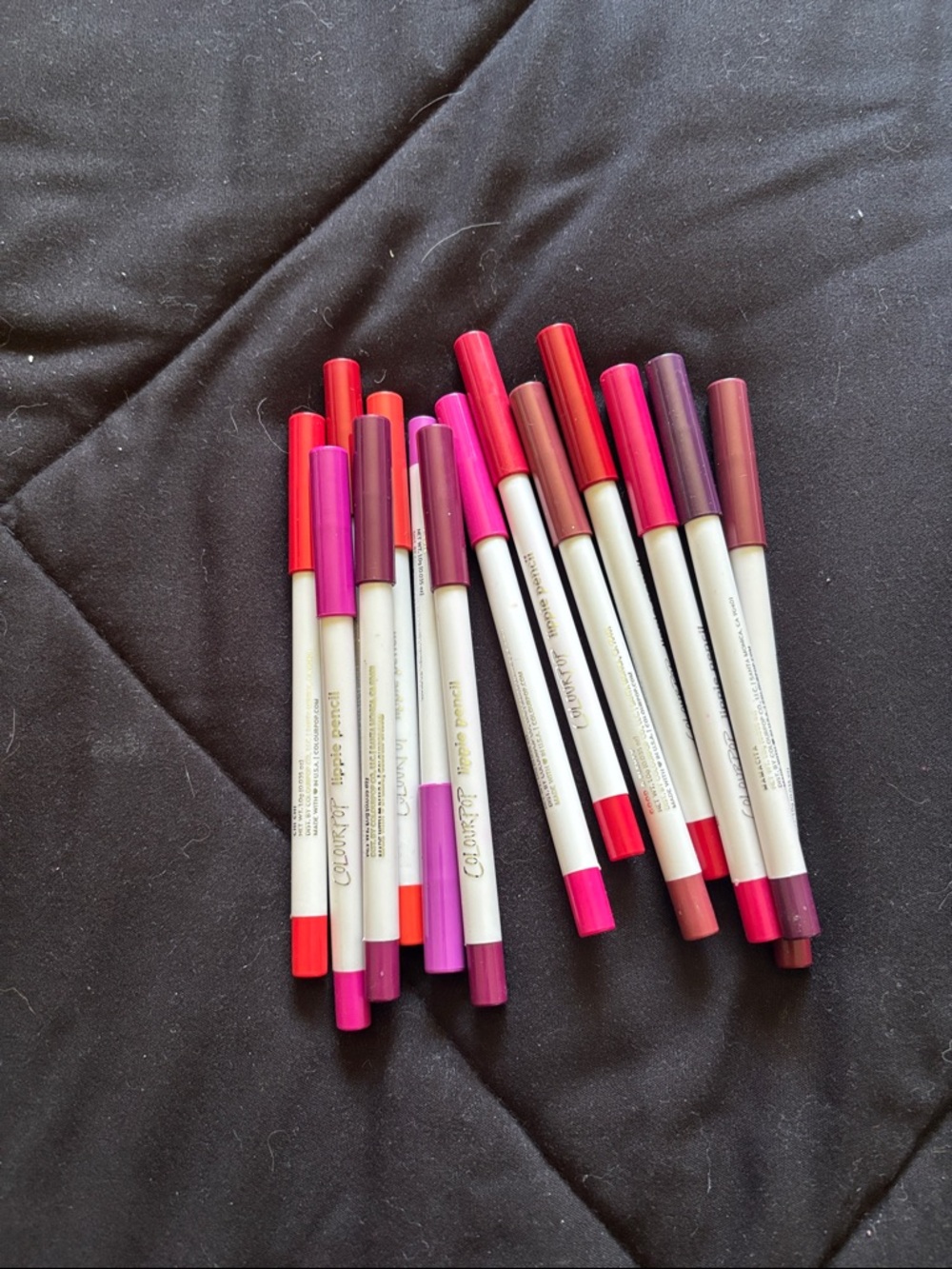 ColourPop Lip Liners Trio Set in Red, Pink, Mauve, Plum